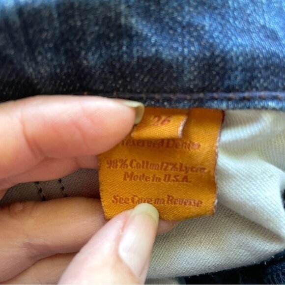 Vintage Y2K James Cured by Seun Low Rise Bootcut Jeans - 26" (cropped) 🇺🇸 - Picture 8 of 15